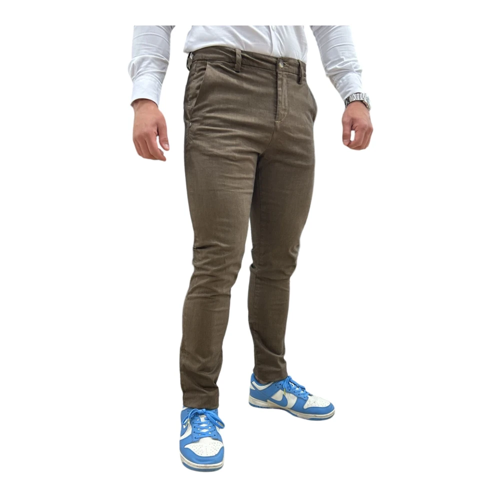 Gaudi Chino Broek Brown Heren