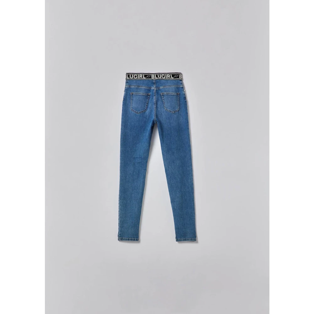 Blugirl Stijlvolle Denim Jeans Blue Dames