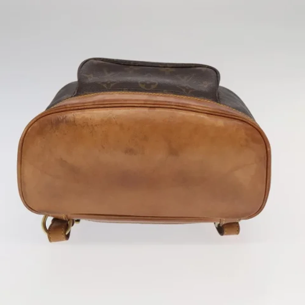 Louis Vuitton Vintage Pre-owned Canvas backpacks Brown Dames