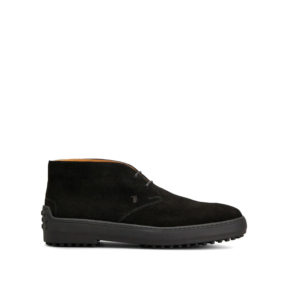 Tod's Hombre Negro Zapatos, Talla: 41 1/2 Eu