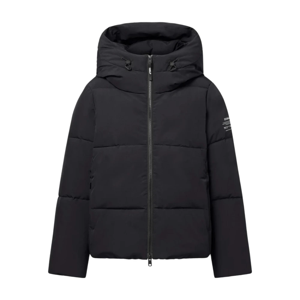 Ecoalf Zwarte Damesjas Ipalaalf Stijl Black Dames