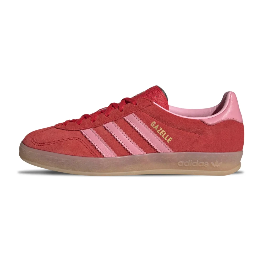 Adidas Women's Red Gazelle Indoor - Skateboarding - 5 Uk - Sport