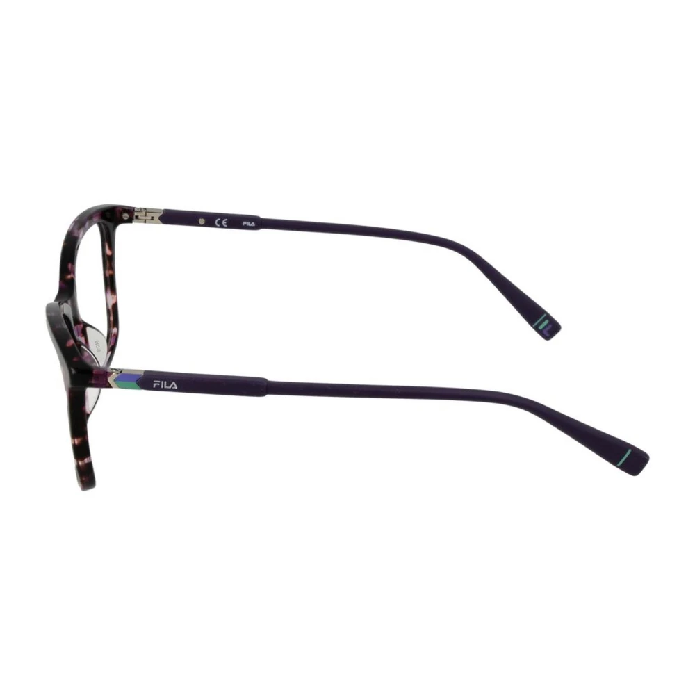 Fila Paarse Vierkante Optische Frames met Demo Bril Multicolor Dames