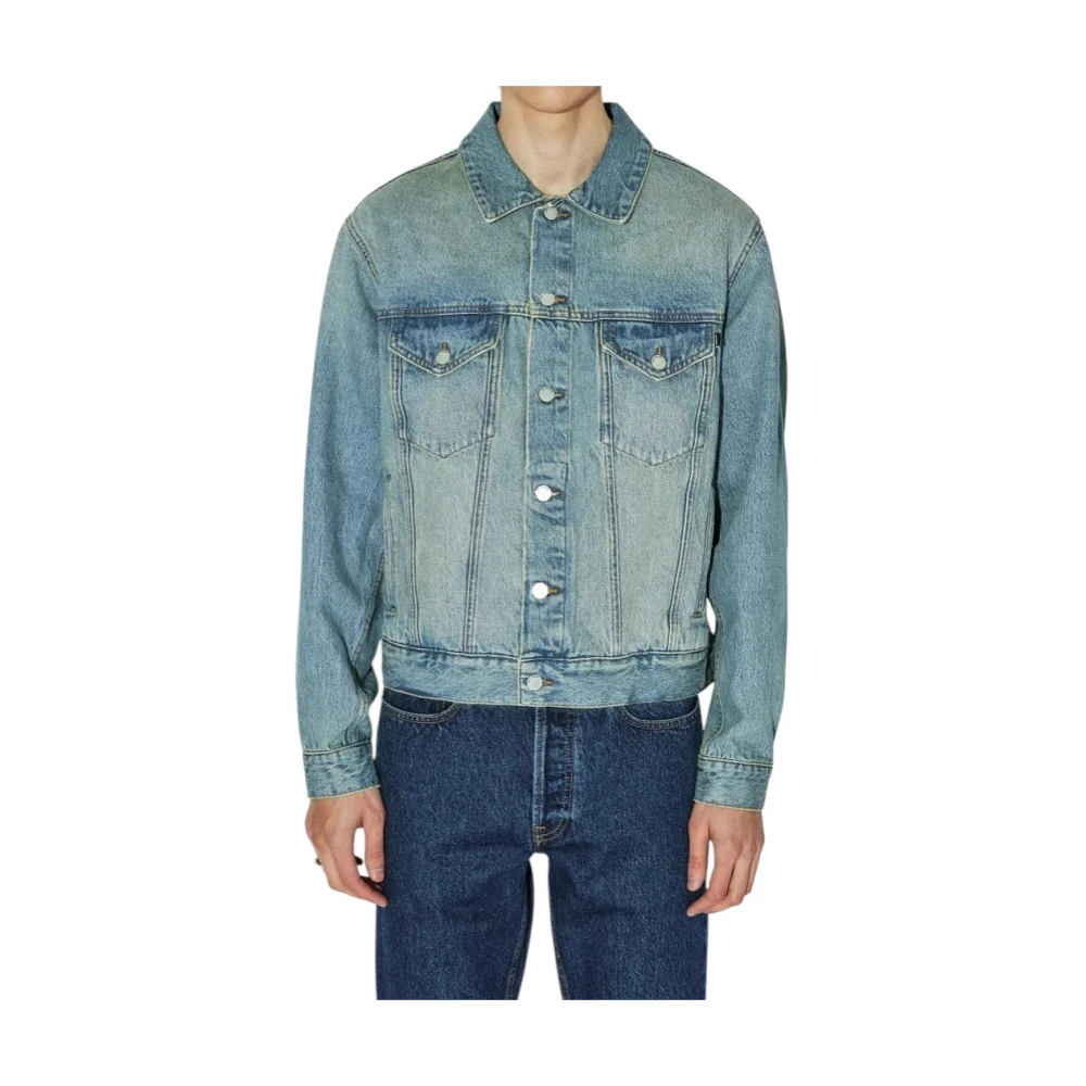 Dr. Denim Men's Blue Joey Trucker Jacket - Denim Jackets - M - Jackets