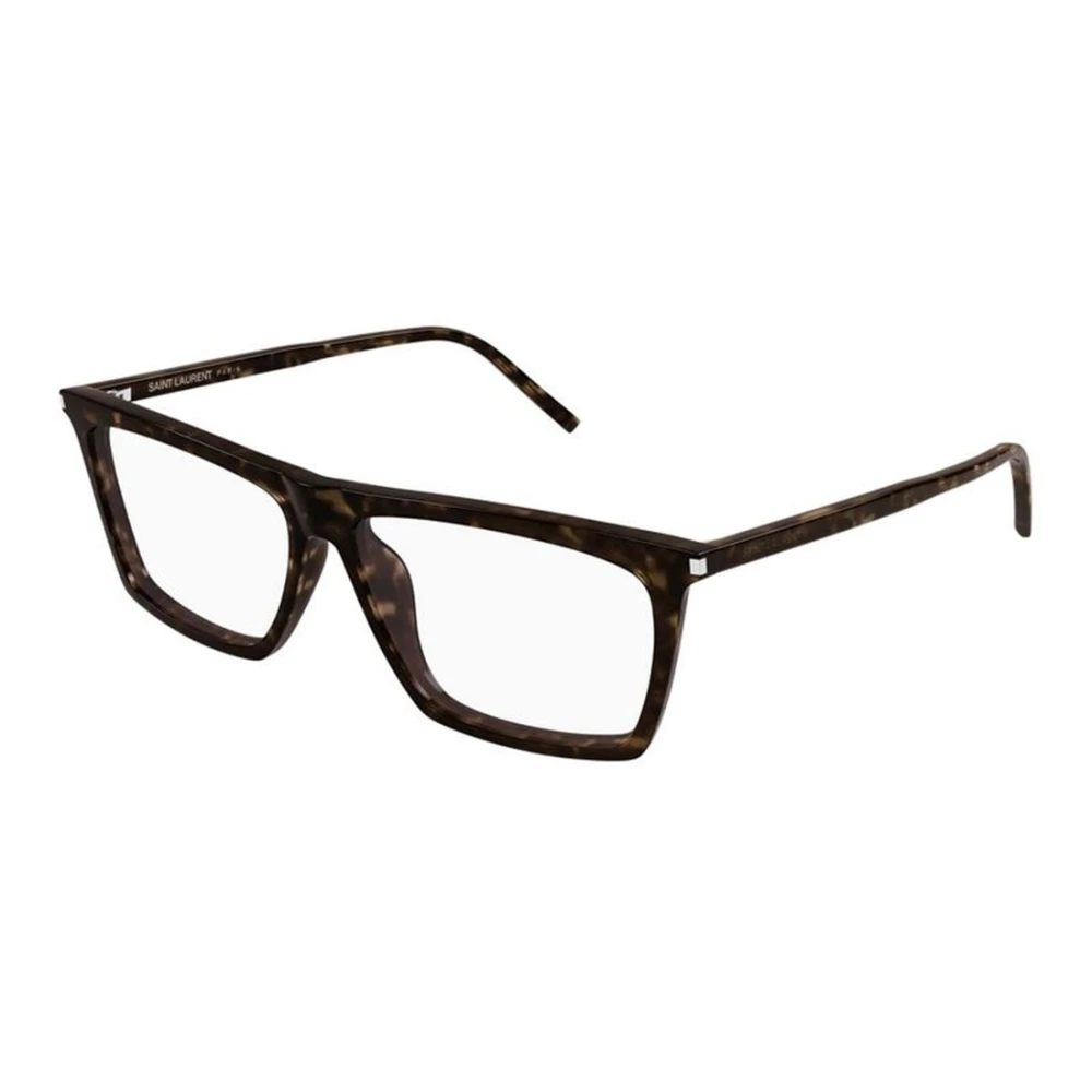 Saint Laurent Men's Brown Glasses, 57 Mm, Optical Frame