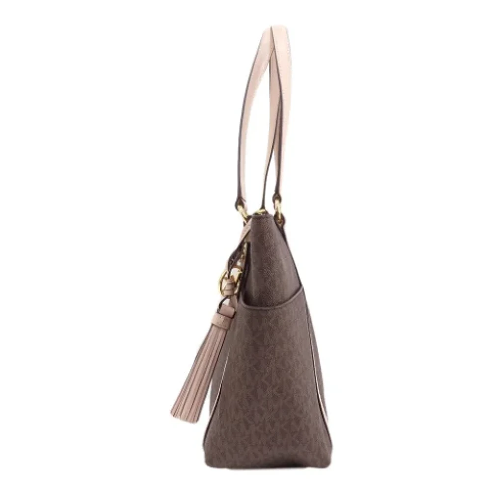 Michael Kors Pre-owned Fabric totes Brown Dames