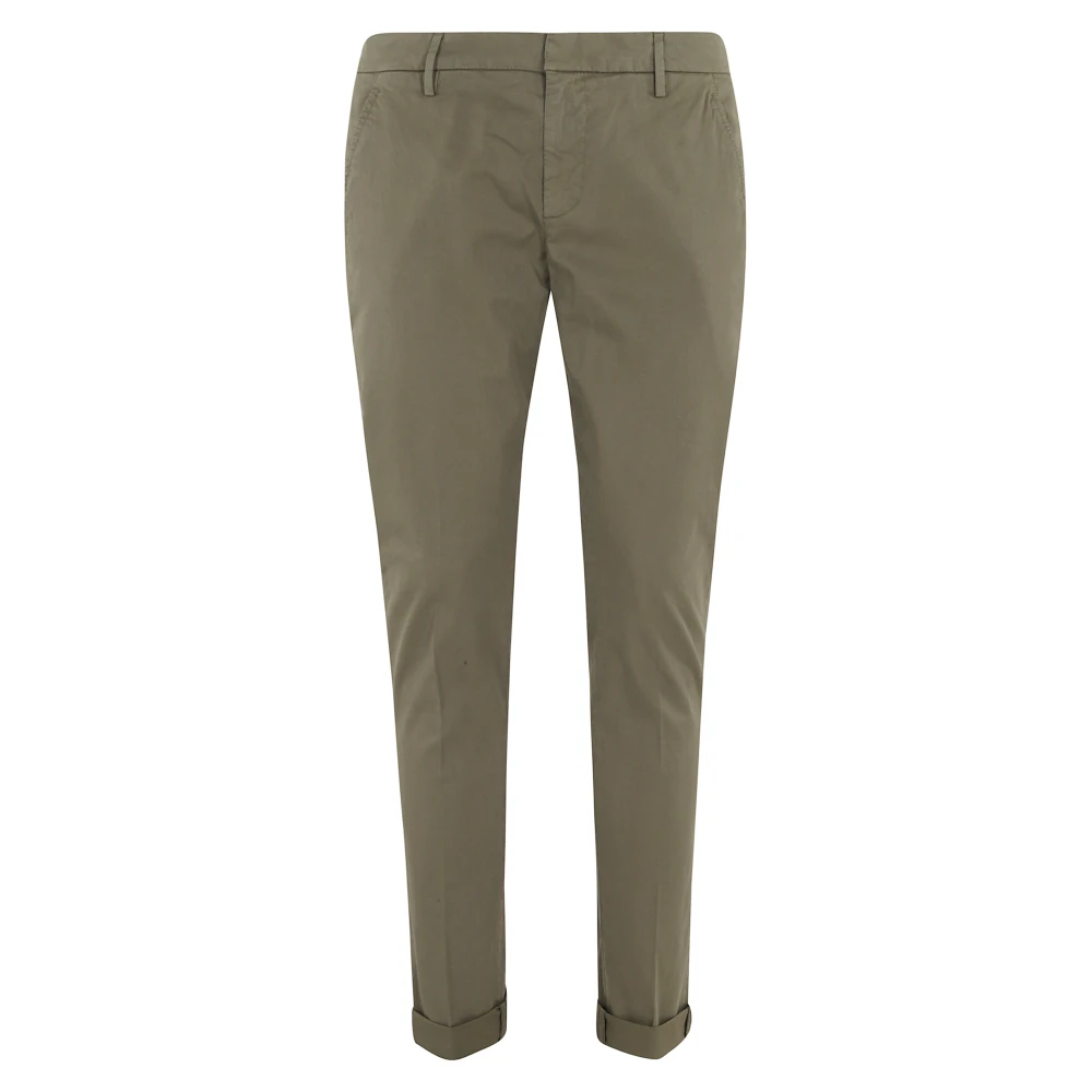 Dondup Hombre Verde - Pantalones Chinos Slim Gaubert - Trousers - W33 - Pantalones Chinos Slim Gaubert