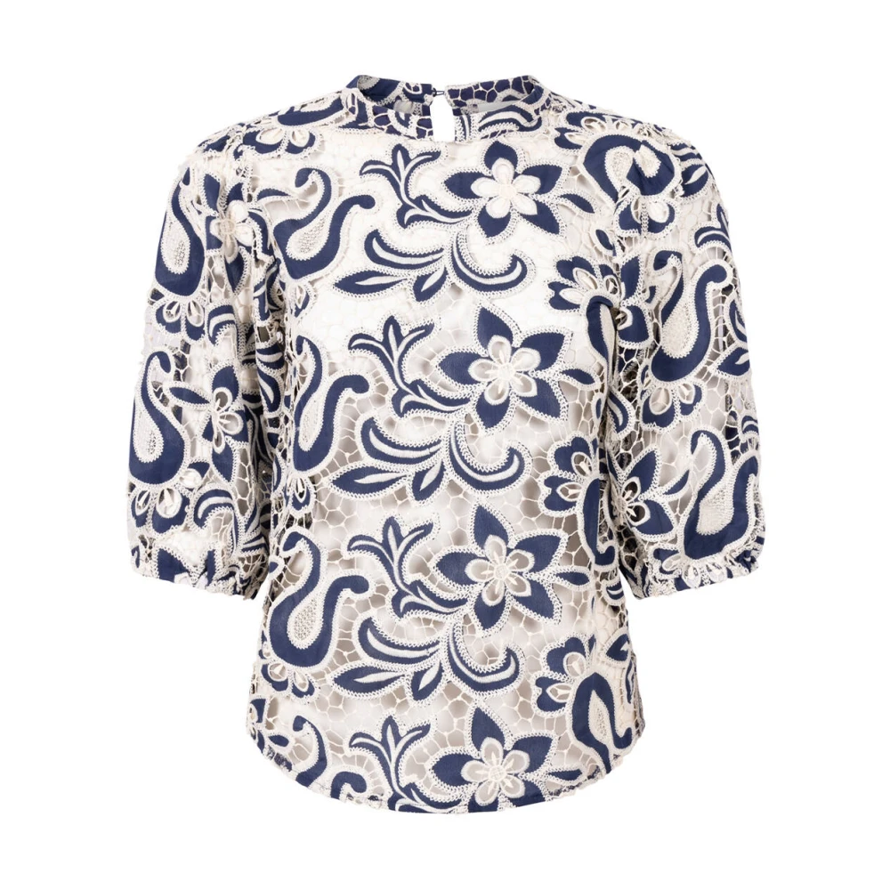 Aaiko Korte Mouw Top Shaila Multicolor Dames