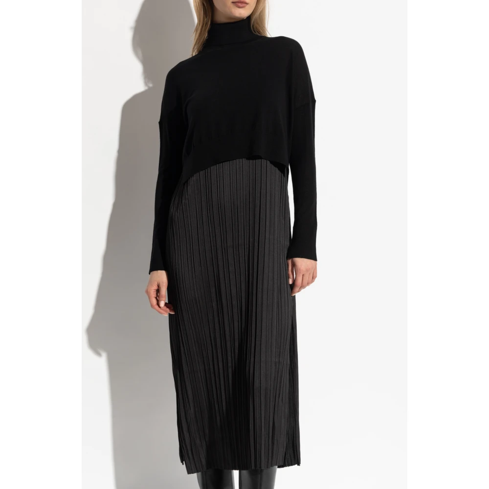 AllSaints Sweaterjurk Vittoria Black Dames