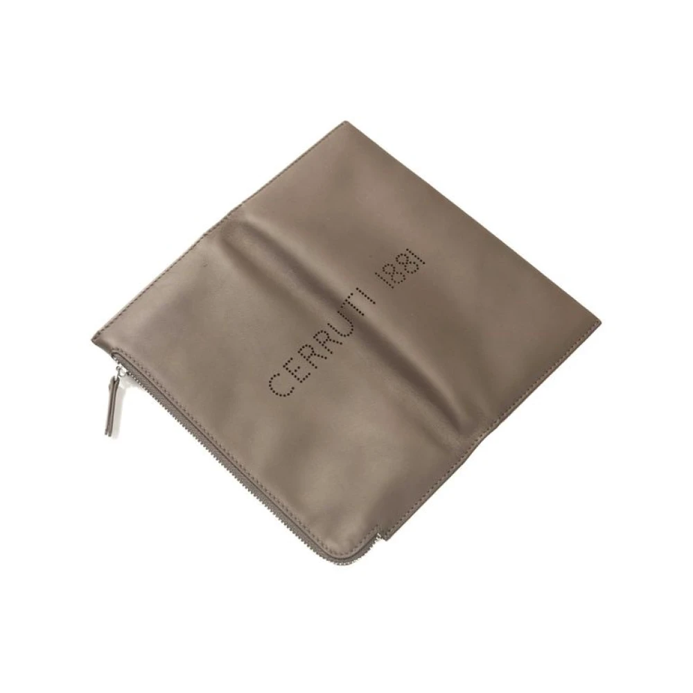 Cerruti 1881 Elegante Bruin Leren Portemonnee Brown Heren
