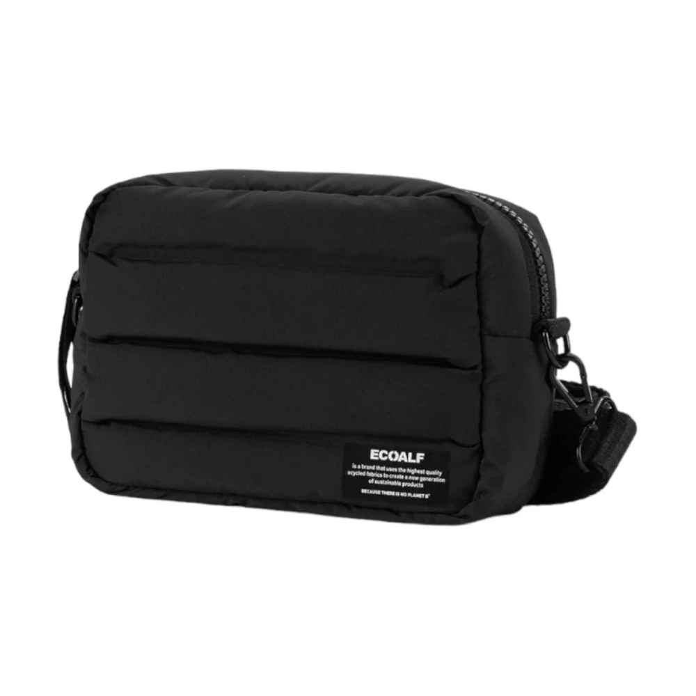 Ecoalf Compacte Schoudertas Padalf Black Dames