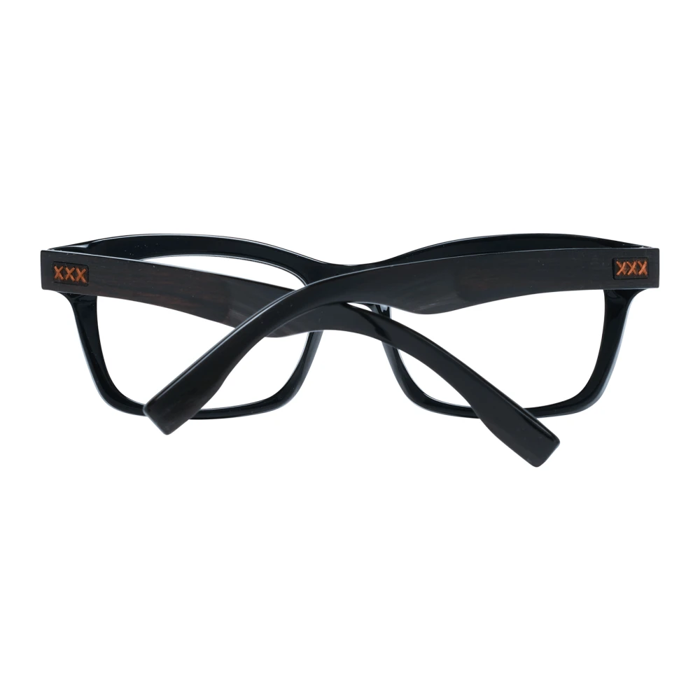 Ermenegildo Zegna Zwarte Heren Optische Brillen Black Heren