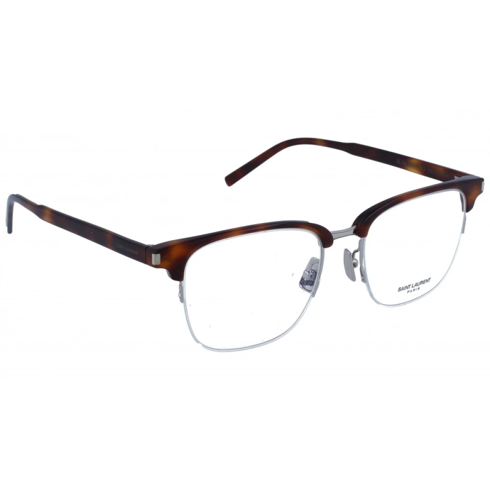 Saint Laurent Brillen op sterkte Brown Unisex