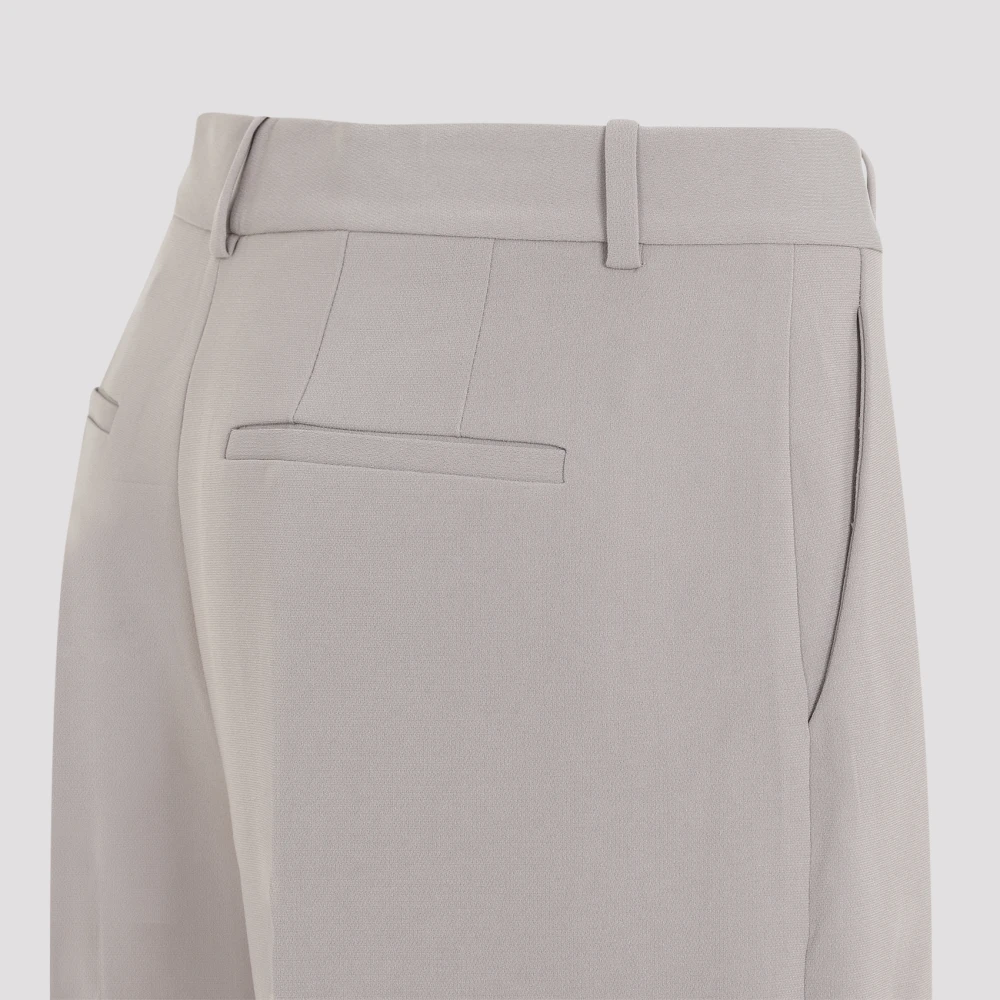 Theory Neutrale Broeken voor Vrouwen Aw24 Beige Dames