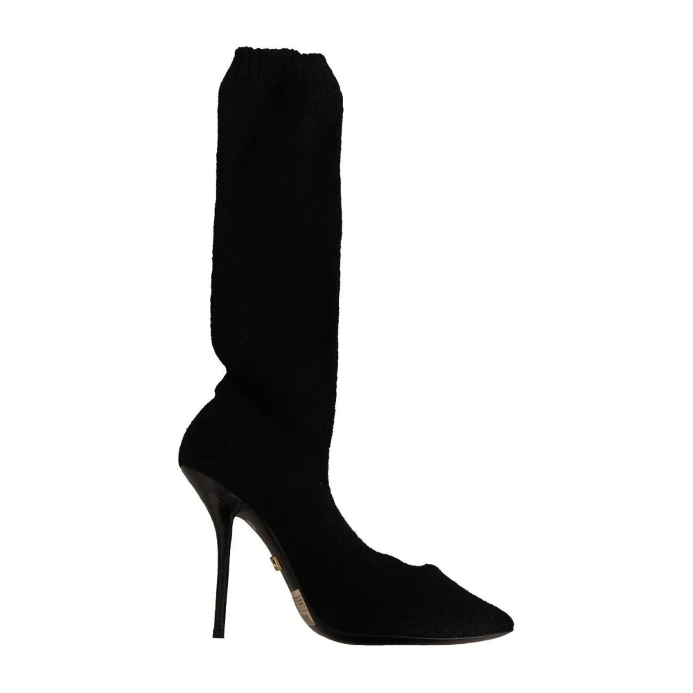 Dolce & Gabbana Damen Schwarz Schuhe, K, 41 Eugröße: