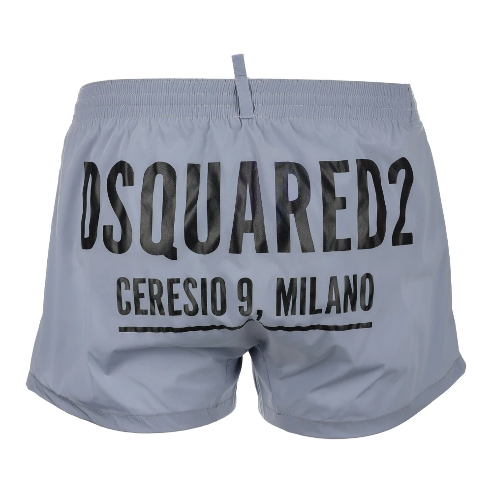 Dsquared2 Boxer Zwembroek Ceresio 9 Milano Gray Heren