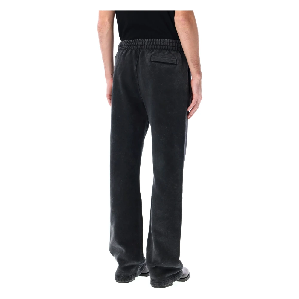 Misbhv Zwarte Community Sweatpants met Grafisch Logo Black Heren