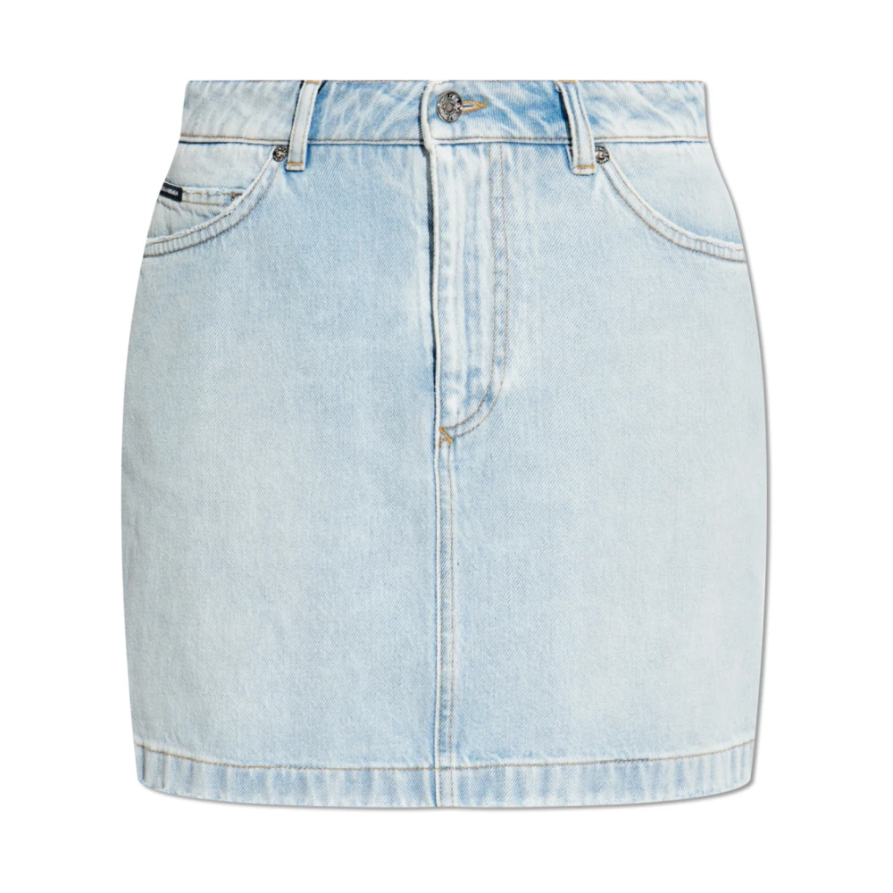 Dolce & Gabbana Denim rok Blue Dames