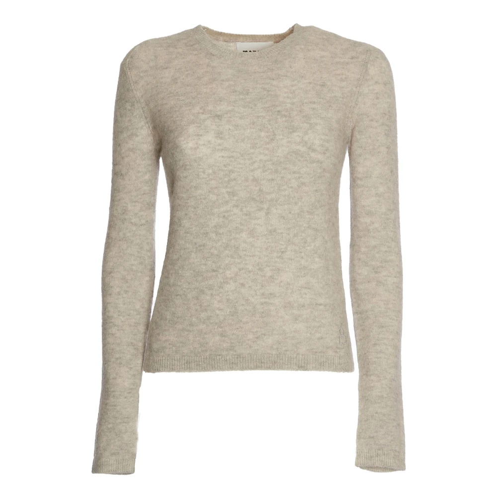 Isabel Marant Étoile Ice Alpaca-Blend Crew-Neck Pullover Gray Dames