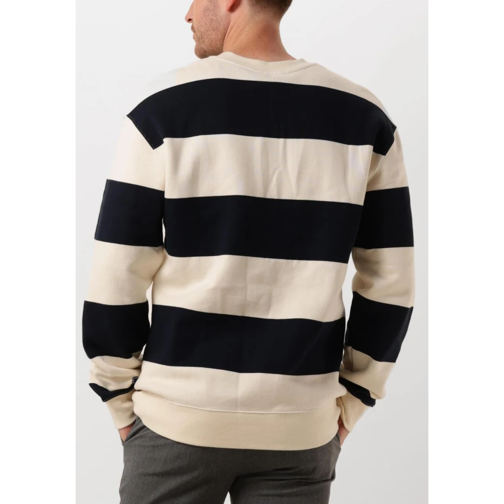 The GoodPeople Heren Trui Vest Lien Blauw Multicolor Heren