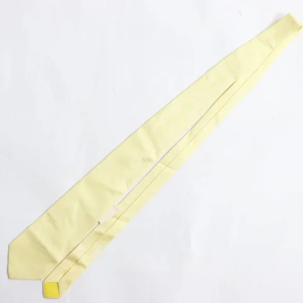 Hermès Vintage Pre-owned Canvas home-office Yellow Heren