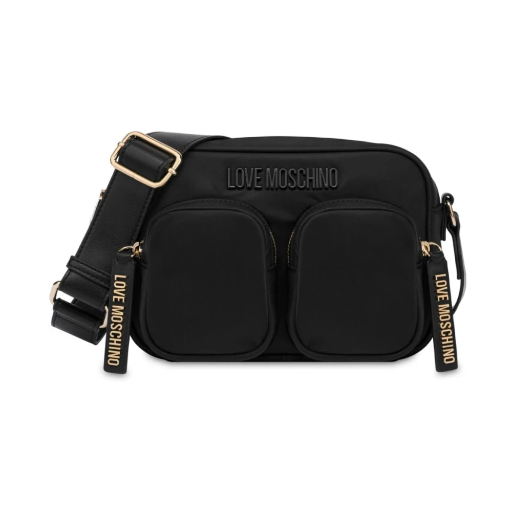 Love Moschino Zwarte tassen voor stijlvolle outfits Black Dames