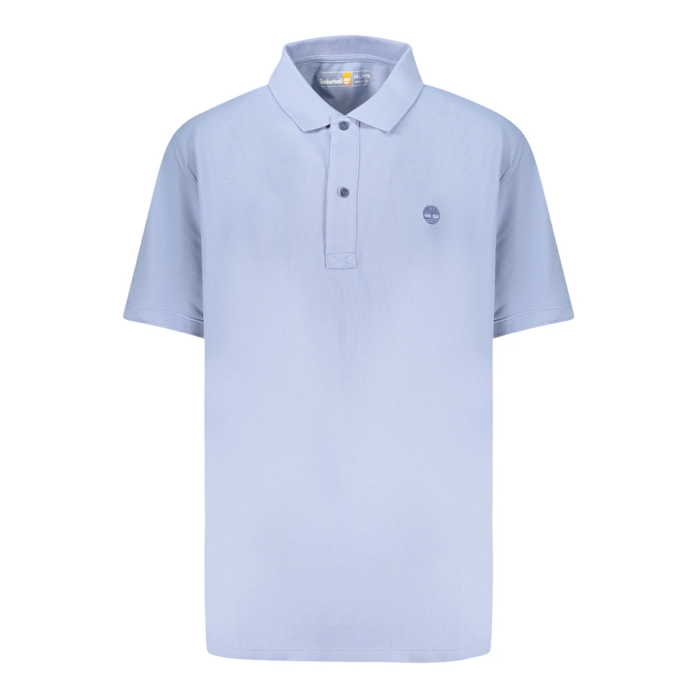 Timberland Men's Blue Polo Shirts, L, Oyster River Short-Sleeve Polo