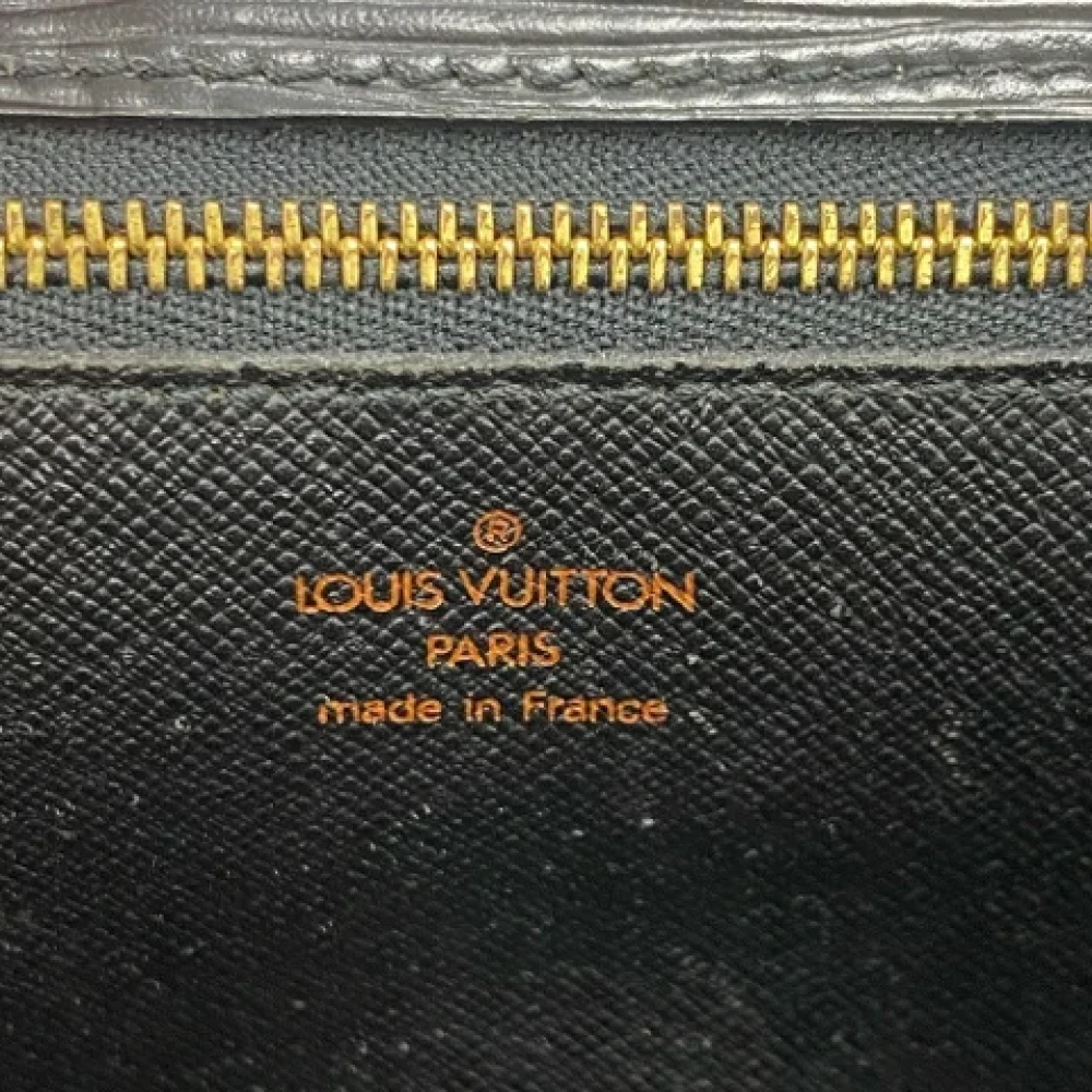 Louis Vuitton Vintage Pre-owned Leather clutches Black Dames