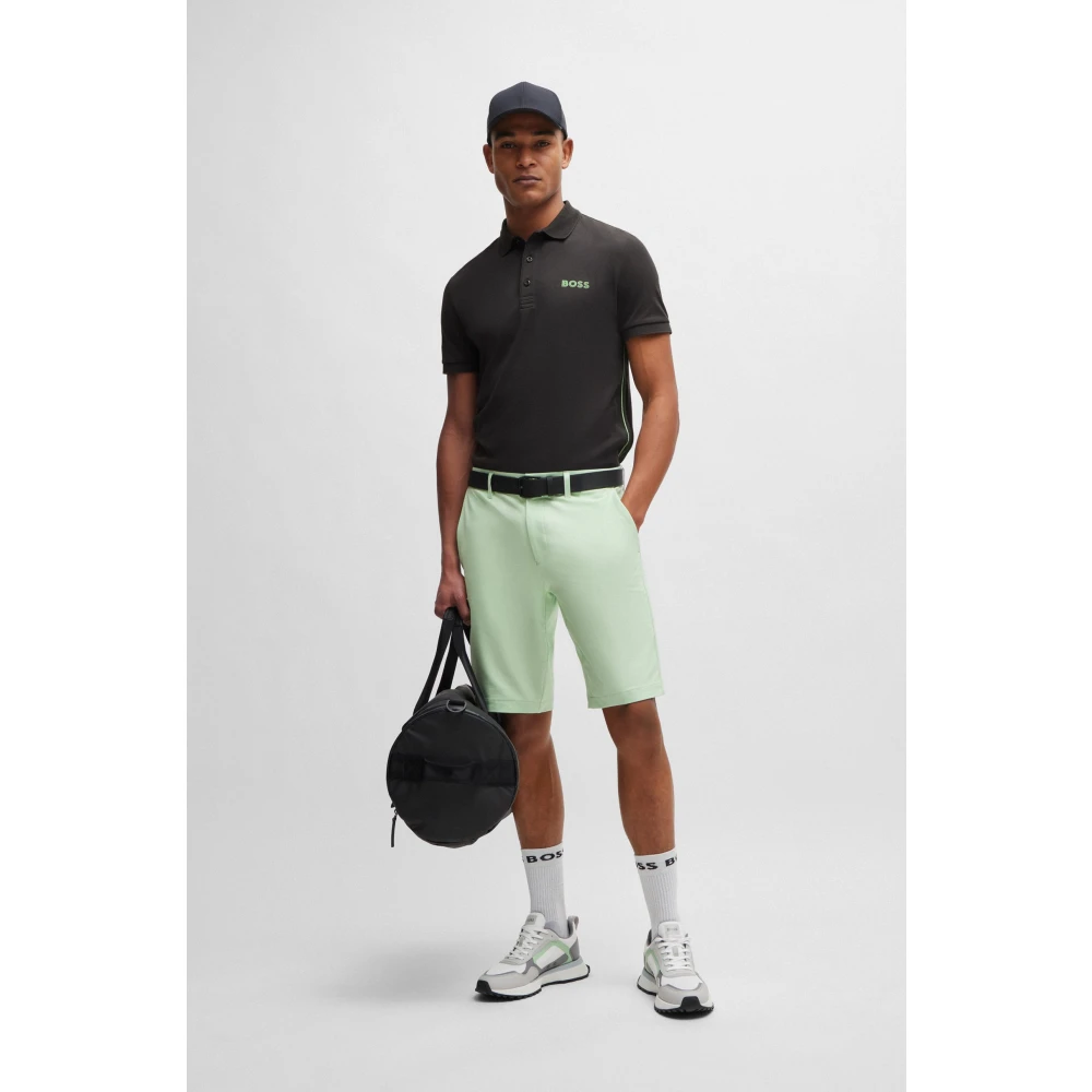 Boss Slim Fit Polo Shirt Gray Heren