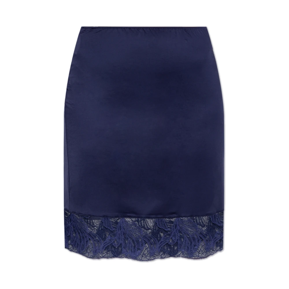 Hanro Slip Eva Blue Dames