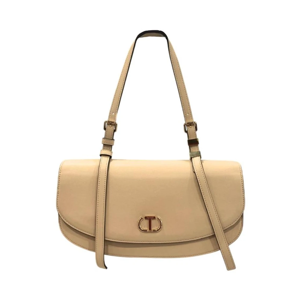 Twinset Yellow PU Women Crossbody - Image 2