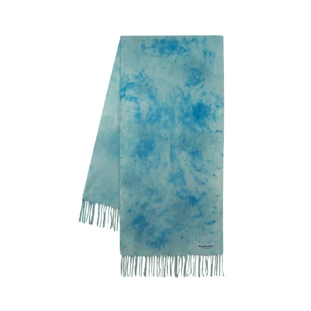 Acne Studios Wool scarves Blue Dames