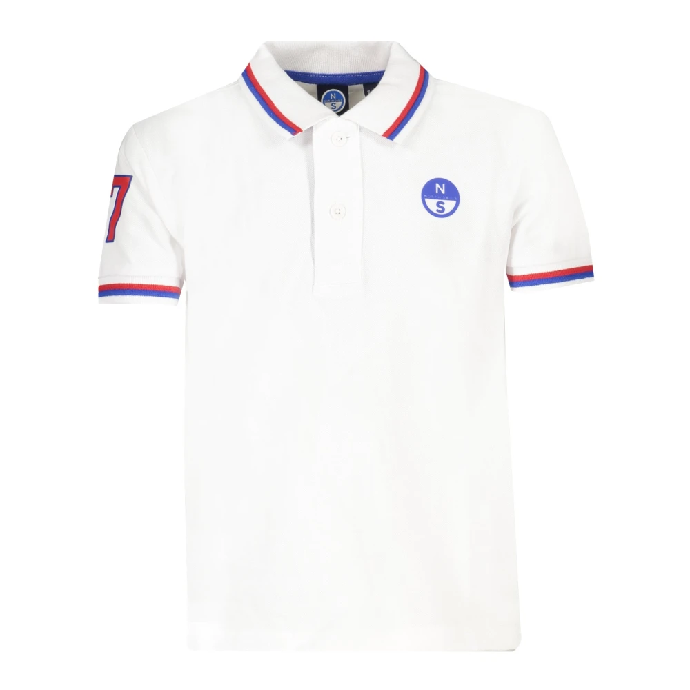 North Sails Boys White Clothing - Kids Short Sleeve T-Shirts - 8 Y - Kids