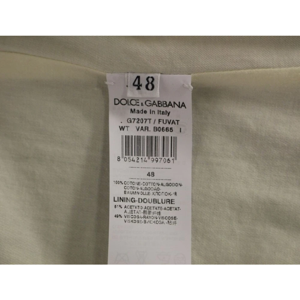 Dolce & Gabbana Zwarte Manchester Jurk Vest Black Heren