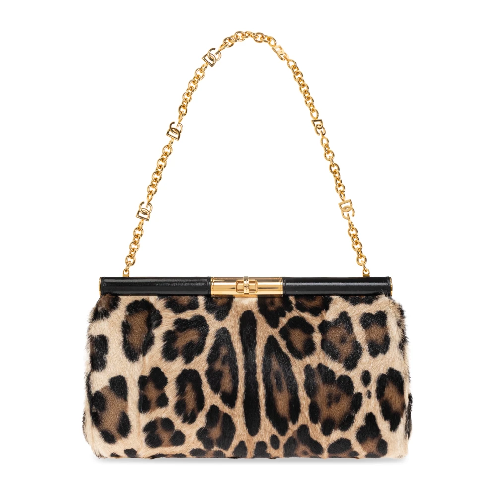 Dolce & Gabbana Donna Beige - Marlene Borsa A Spalla Grande - Bags - One Size