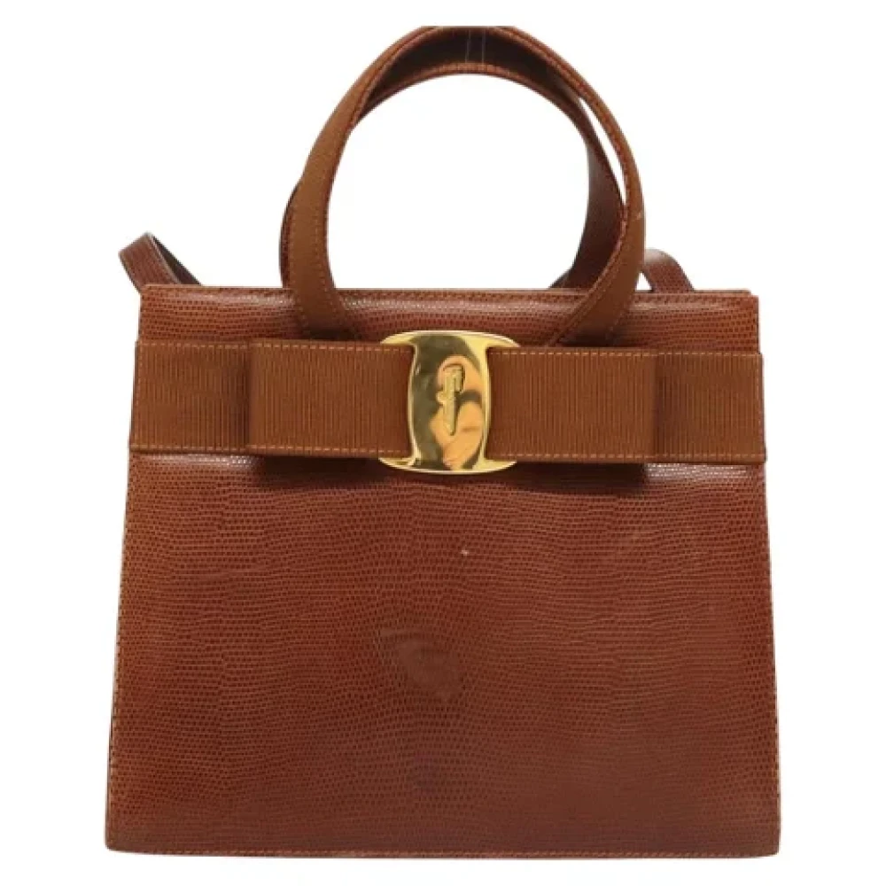 Pre-owned > Pre-owned Bags > Pre-owned Handbags - - Salvatore Ferragamo Pre-owned - Modalova