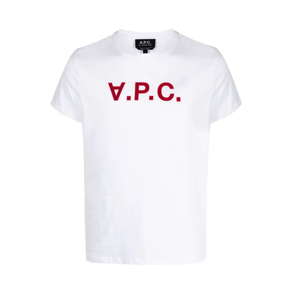 A.p.c. T-Shirts White Heren