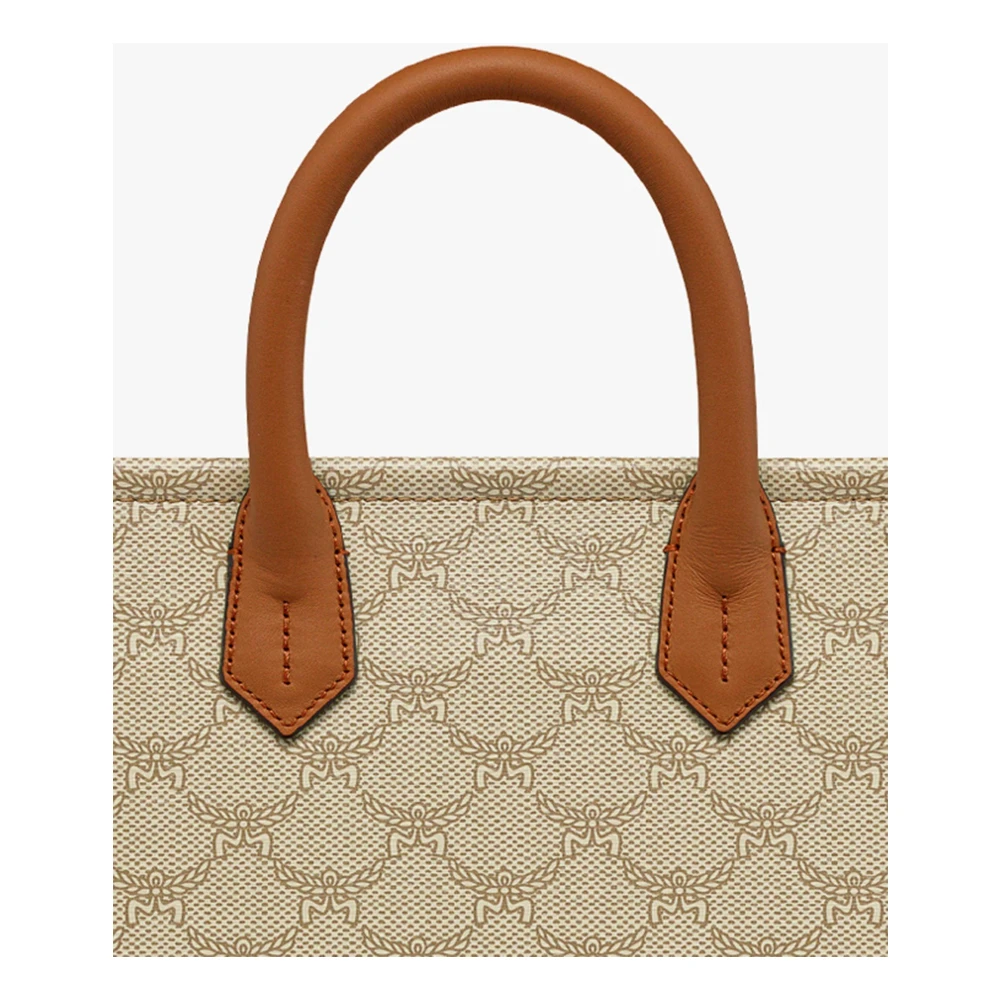 MCM Lucht Tote Tas in Lauretos Beige Dames
