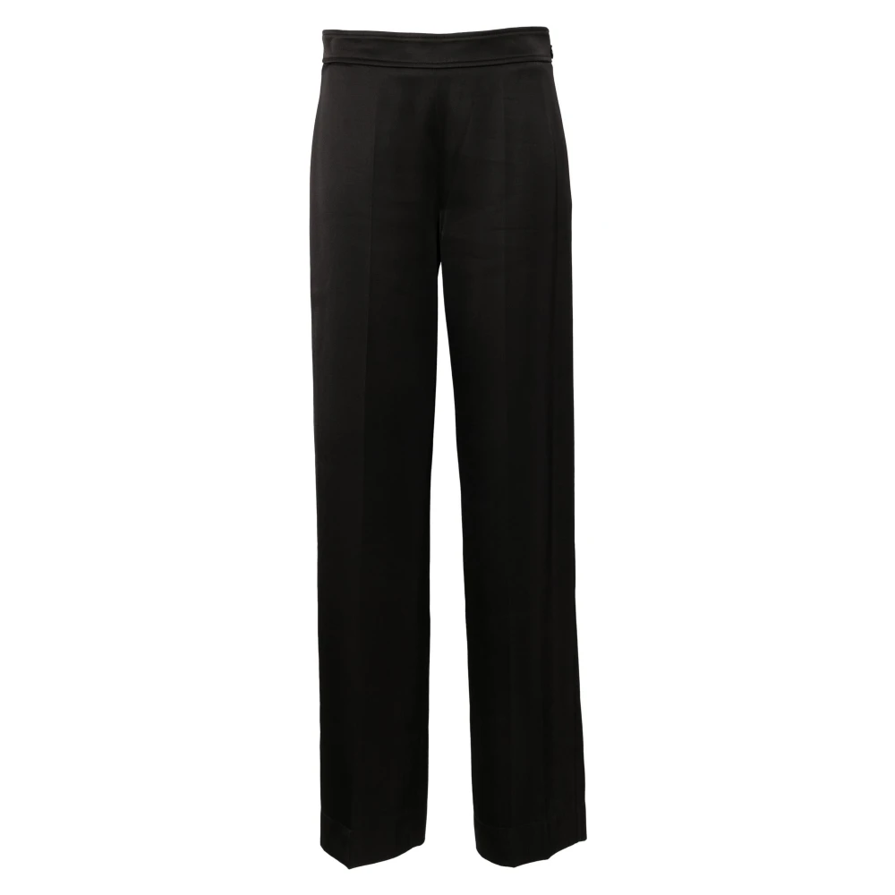 Jil Sander Stijlvolle Broeken voor Herfst Winter Collectie Black Dames