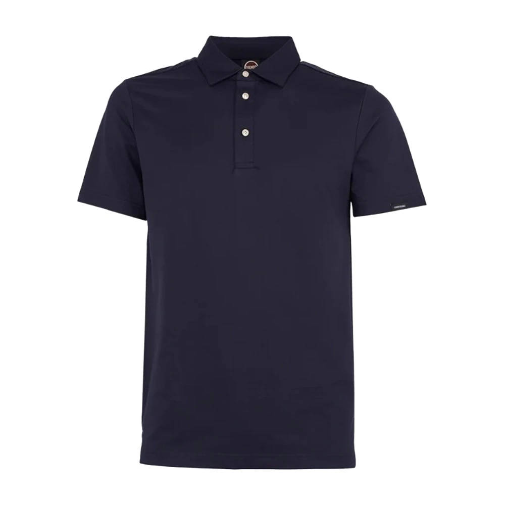 Colmar Men's Blue Stretch Polo - Polo Shirts - M - Tops
