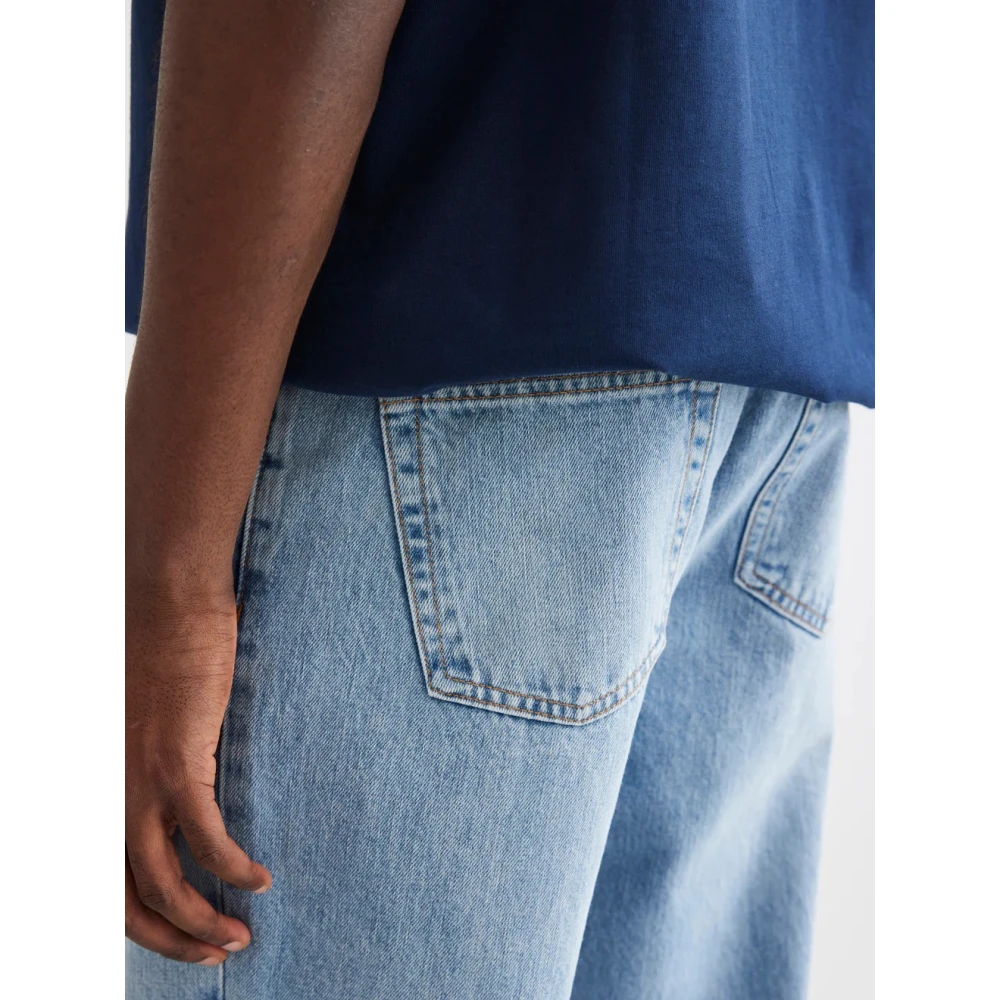 Woodbird Heren Leroy Doone Jeans met ritssluiting Blue Heren