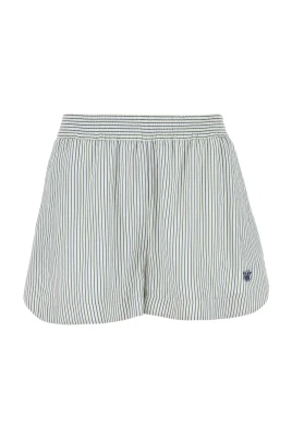 Broderade Silkesshorts