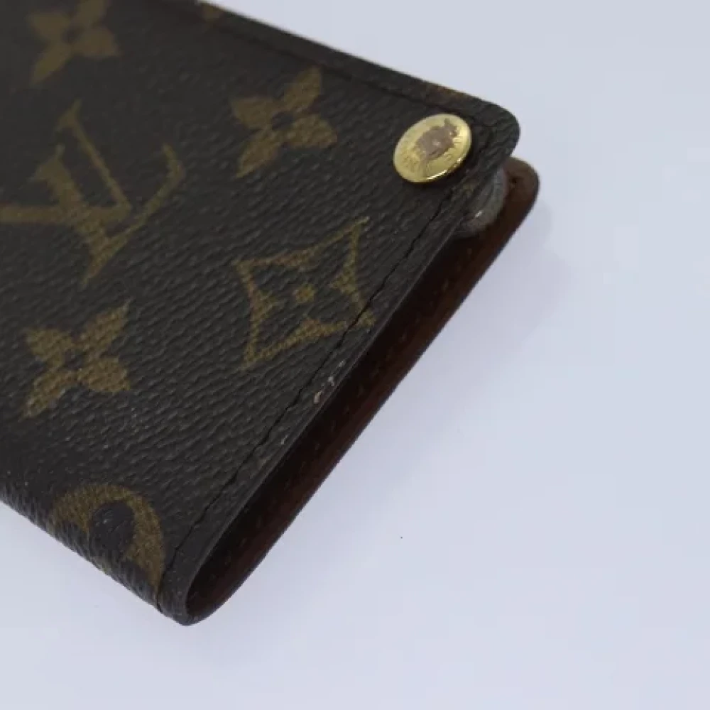 Louis Vuitton Vintage Pre-owned Canvas wallets Brown Dames