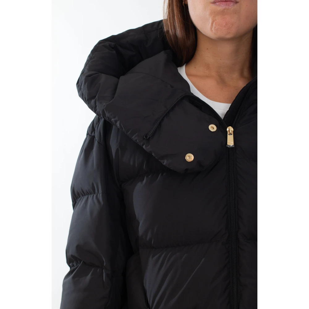 pinko Dons Pufferjas in Giza Stijl Black Dames