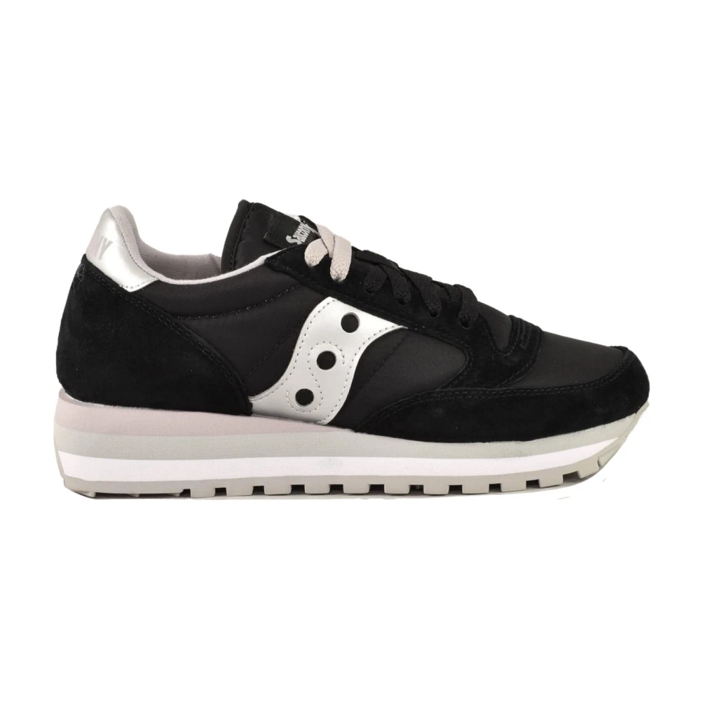 Saucony Stiliga Sneakers med Gummisula Black, Dam