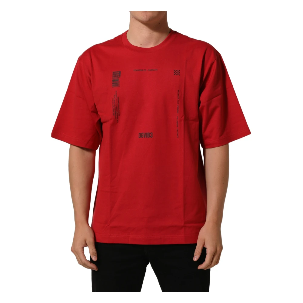 Dolce & Gabbana Uomo Rosso Top, M, New,