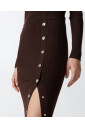 jupe-midi-en-tricot-cotele-marron-fonce