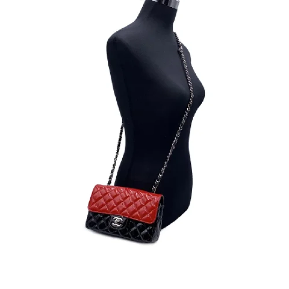 Chanel Vintage Pre-owned Leather chanel-bags Red Dames
