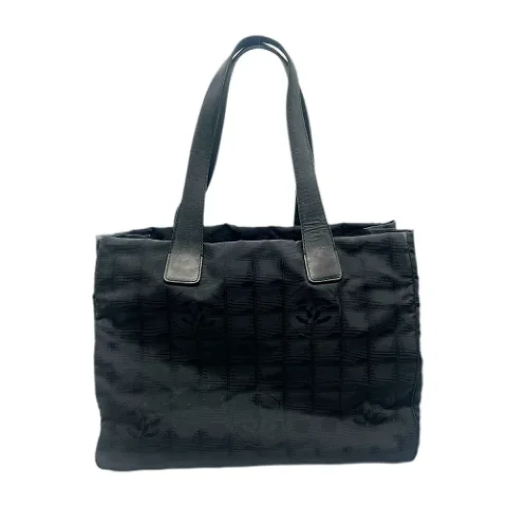 Chanel Vintage Pre-owned Nylon chanel-bags Black Dames