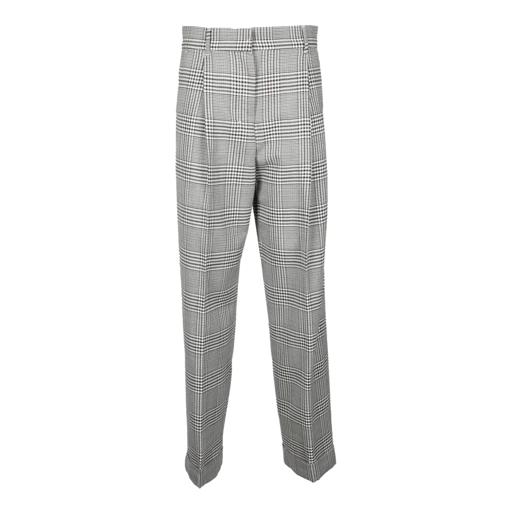 Max Mara Stijlvolle broek van zuivere wol Multicolor Dames